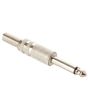 Plug 6,3 mm monoaural, metálico 250-105 Steren