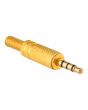 Plug 3,5 mm TRRS, metálico 250-154 Steren
