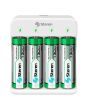 Cargador inteligente de pilas “AA” y “AAA” con 4 pilas AA CRG-016 Steren