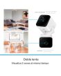 Cámara de seguridad Wi-Fi de doble lente 2 Mpx + 2 Mpx robotizada con seguidor de movimiento CCTV-223 Steren
