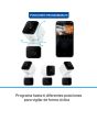 Cámara de seguridad Wi-Fi de doble lente 2 Mpx + 2 Mpx robotizada con seguidor de movimiento CCTV-223 Steren