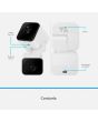 Cámara de seguridad Wi-Fi de doble lente 2 Mpx + 2 Mpx robotizada con seguidor de movimiento CCTV-223 Steren