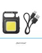 Mini linterna LED tipo llavero con batería recargable LAM-180 Steren