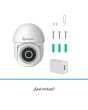Mini cámara de seguridad Wi-Fi robotizada con seguidor de movimiento CCTV-233 Steren
