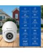 Mini cámara de seguridad Wi-Fi robotizada con seguidor de movimiento CCTV-233 Steren