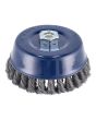 Carda de copa alambre trenzado 5" TC1279 Toolcraft
