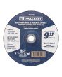 Disco para desbaste 9" x 3.2 mm TC1916 Toolcraft