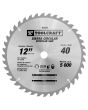 Disco sierra para corte de madera 12" x 40 D TC2335 Toolcraft