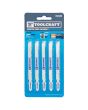 Seguetas para caladora TCT01B 5 piezas TC2339 Toolcraft