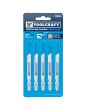 Seguetas para caladora TCT118A 5 piezas TC2343 Toolcraft