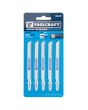 Seguetas para caladora TCT127D 5 piezas TC2347 Toolcraft