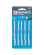 Seguetas para caladora TCT244D 5 piezas TC2348 Toolcraft