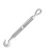 Tensor de gancho y argolla de acero forjado 7/8" x 1/2" TC2627 Toolcraft