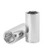 Dado largo milimétrico 15 mm de 6 puntas mando 1/2" TC3748 Toolcraft