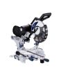 Sierra de Inglete compuesta con brazo telescópico 12" Tc4487 Toolcraft