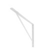 Ménsula reforzada blanca 13" x 20" TC5725 Toolcraft