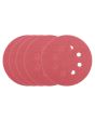 Discos de lija para lijadora roto-orbital de 5" G-120 TC6037 Toolcraft