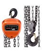 Garrucha triangular de 2 Toneladas con 6 metros de cadena HL-2T6M TEENO
