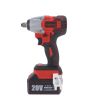 Llave de impacto inalámbrica Brushless 20 V + accesorios 3799 TEENO