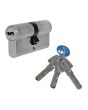 Cilindro de perfil europeo llave / llave niquelado T60 Tesa