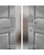 Cerradura para entrada principal izquierda cromo mate JM Jerez Tesa