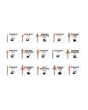 Kit de brocas para Router 15 piezas TEENO