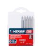 Puntas Phillips PH2 para desarmador de 3" con 5 piezas 12375 Veker