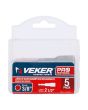 Dados magnéticos hexagonales de 3/8" x 2-1/2" con 5 piezas 12381 Veker