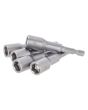 Dados magnéticos hexagonales de 3/8" x 2-1/2" con 5 piezas 12381 Veker
