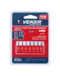 Juego de puntas TORX combinadas de 1" con 7 piezas 12390 Veker