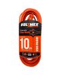 Extensión uso rudo 10 metros 2x18 AWG VOLTMEX