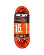 Extensión uso rudo 15 metros 2x18 AWG VOLTMEX