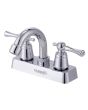 Mezcladora 4" para lavabo cuello curvo YE0028 Yaden