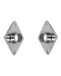 Soportes fijos rectangulares para tubo 1" cromo Lusar