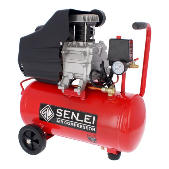 Compresor de aire 24 litros 1,100 W BM2024 Senlei