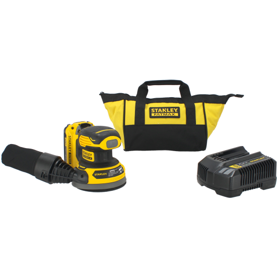 Lijadora roto orbital inalámbrica 20 V SCS220D1S-B3 Stanley