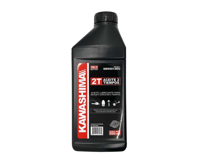 Aceite para motores de 2 tiempos 500ml Kawashima