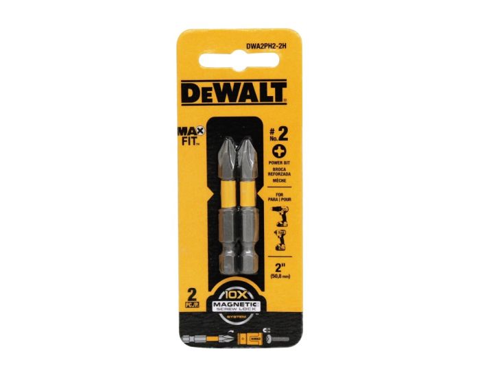 Juego de puntas Phillips #2 DWA2PH2-2H DeWalt