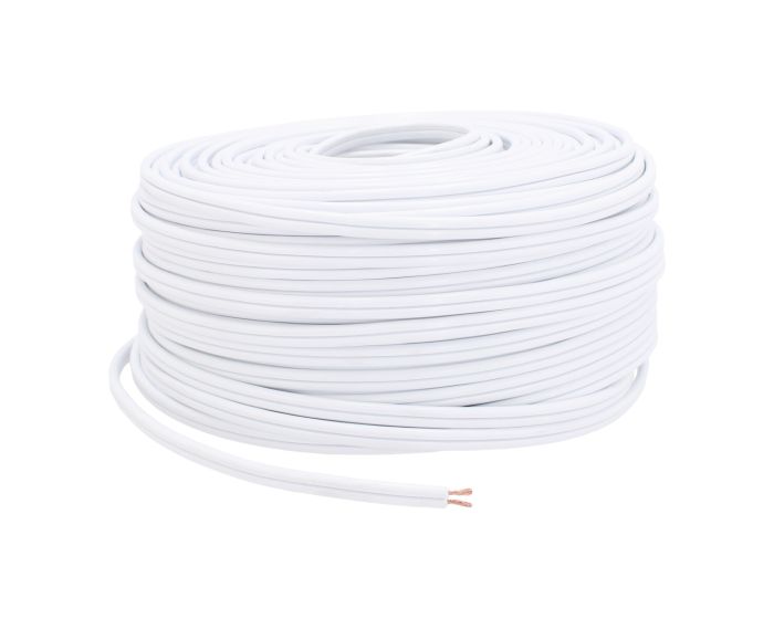 Cable eléctrico POT/DUPLEX calibre 18 blanco 10251 Adir