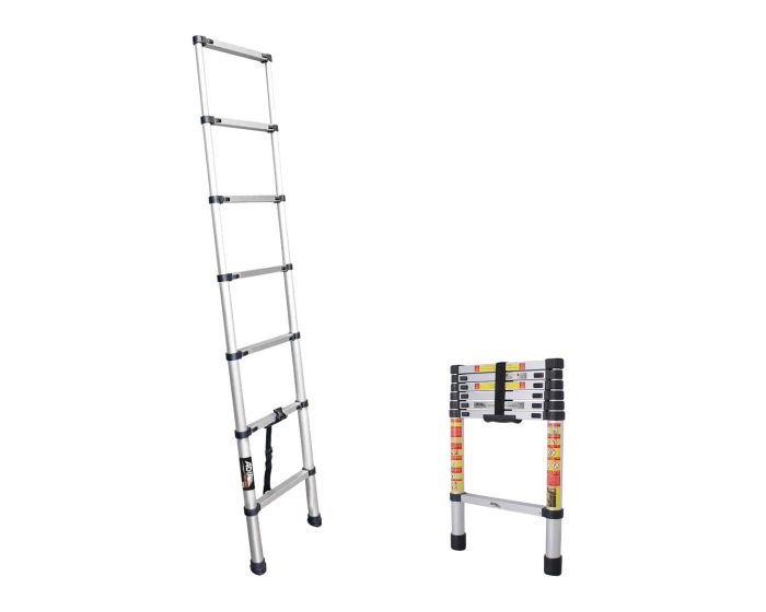 Escalera telescópica de 7 peldaños 10535 Adir