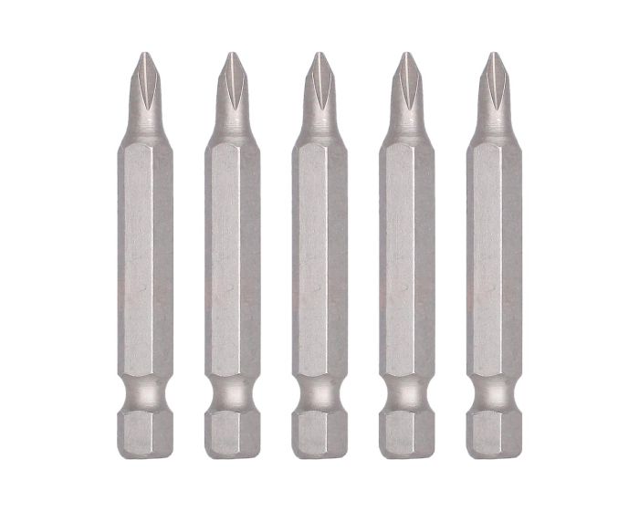 Juego de 5 puntas PH0 Phillips 2" 10609 Adir