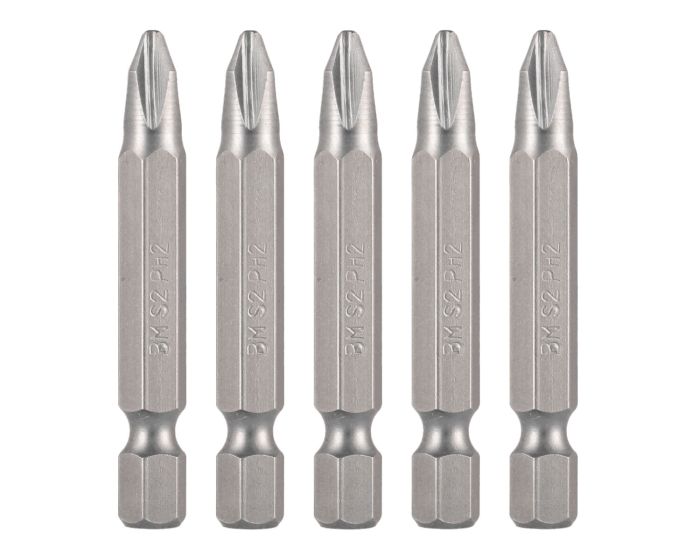 Juego de 5 puntas PH2 Phillips 2" 10611 Adir