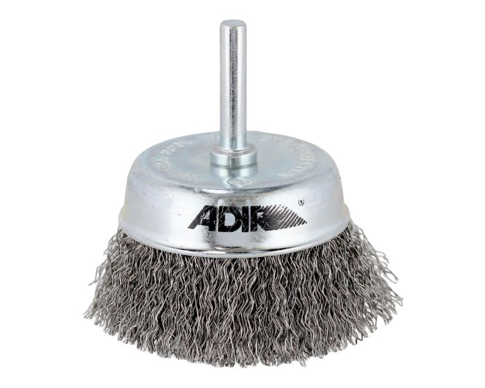 Carda de copa alambre ondulado grueso 10677 Adir