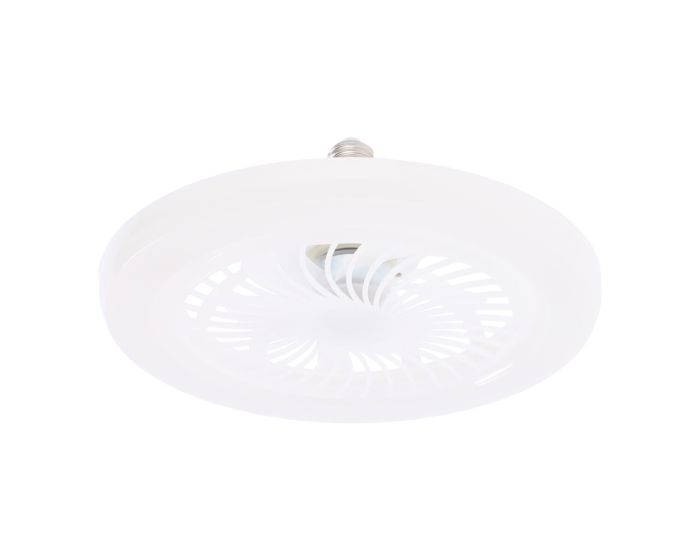 Lámpara / Ventilador de techo multiposición con luz LED Blanca 10735 Adir