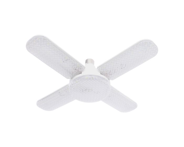 Lámpara LED tipo ventilador 4 aspas 55 W blanco 10737 Adir