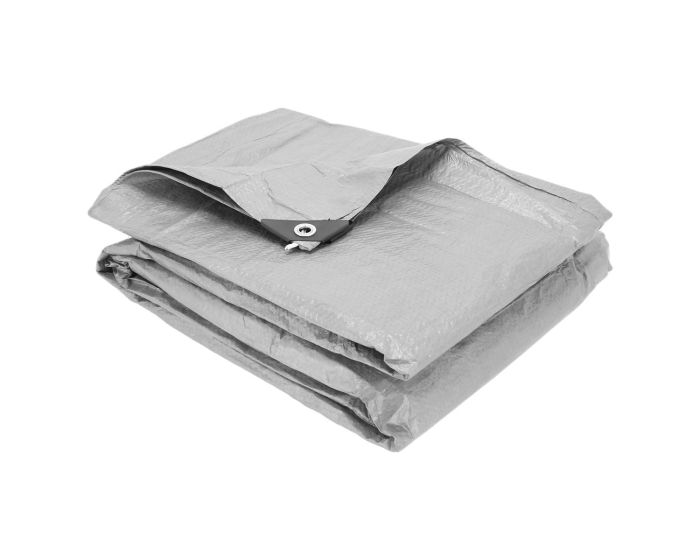 Lona gris de polietileno uso ligero 3 x 4.2 metros 10862 Adir