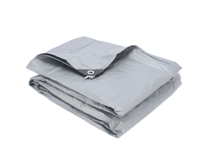 Lona gris de polietileno uso ligero 5 x 6 metros 10865 Adir