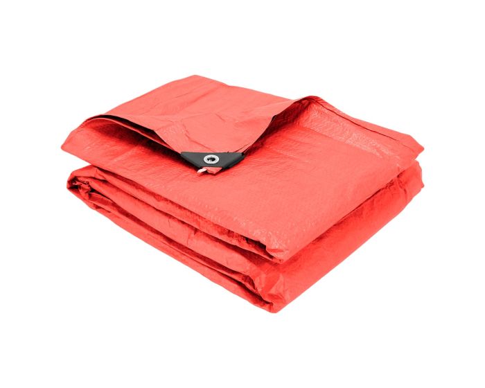 Lona roja de polietileno 4 x 5 metros 10886 Adir
