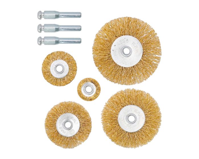 Set de accesorios carda para taladro 11526 Adir