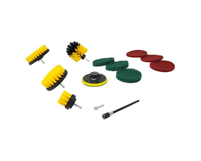 Juego de 12 Cepillos para taladro 11539 Adir